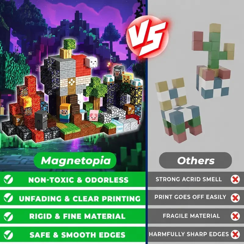 Magnetopia Magnetic Building Block Set