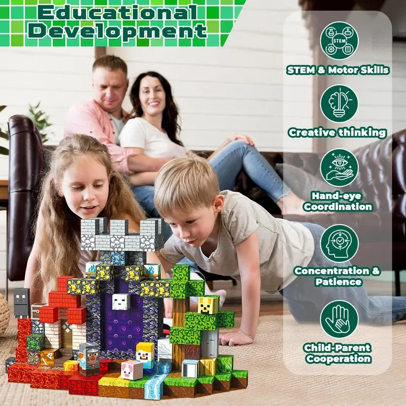 Magnetopia Magnetic Building Block Set